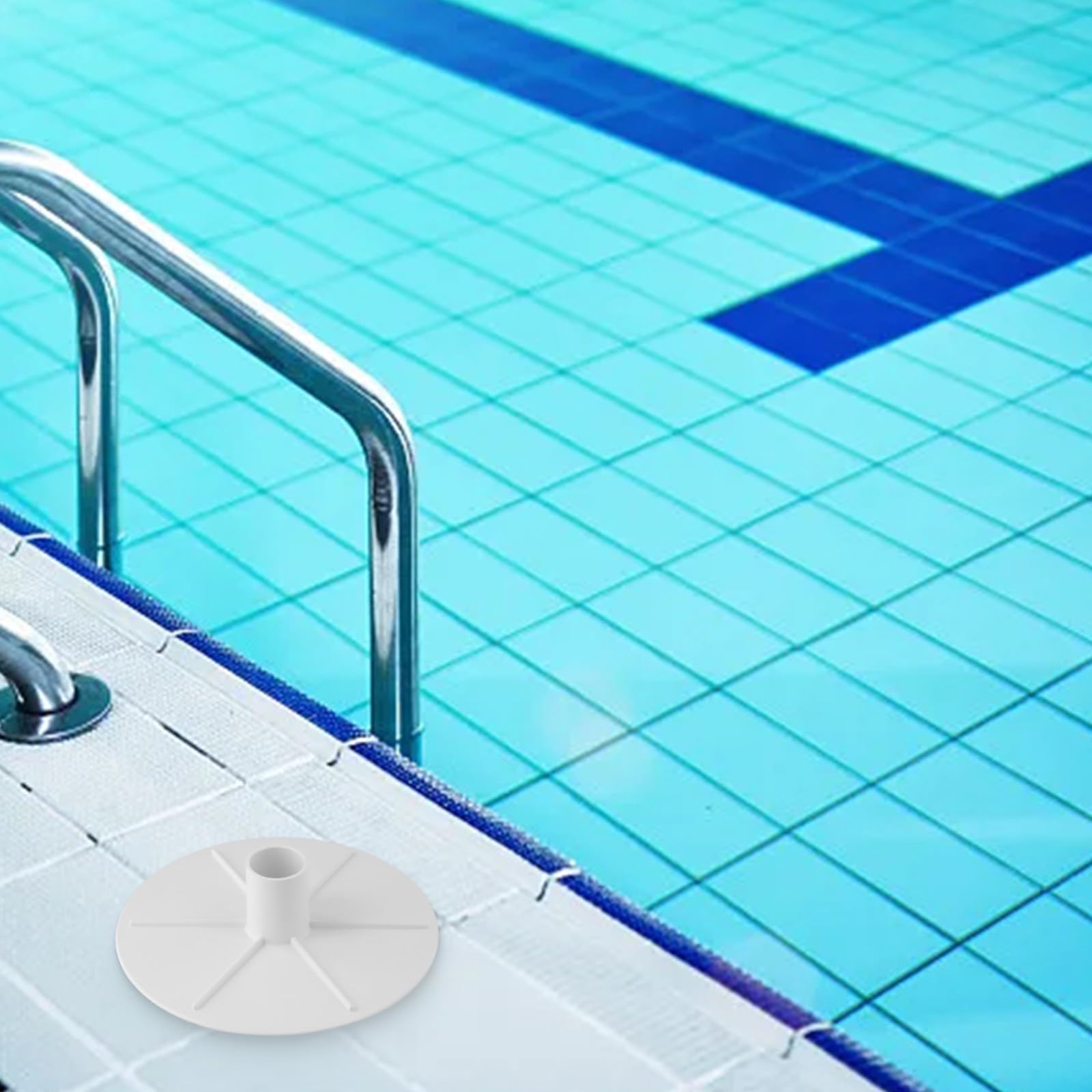 KiraKira Skimmer de 8 pulgadas para placa de vacío compatible con Pentair S15 y S20, para tapa de skimmer de piscina de plástico resistente para reemplazo, filtración eficiente de escombros de agua