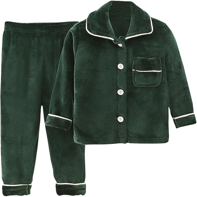 Amazon Co Jp Jikial 子供服 パジャマ もこもこ 女の子 男の子 フランネル ふわふわ 部屋着 ルームウェア 寝間着 子供 パジャマ 長袖 前開き 動物柄 秋 冬 キッズ パジャマ 上下セット おしゃれ 可愛い トップス ズボン 保温 防寒 幼児服 服 ファッション小物