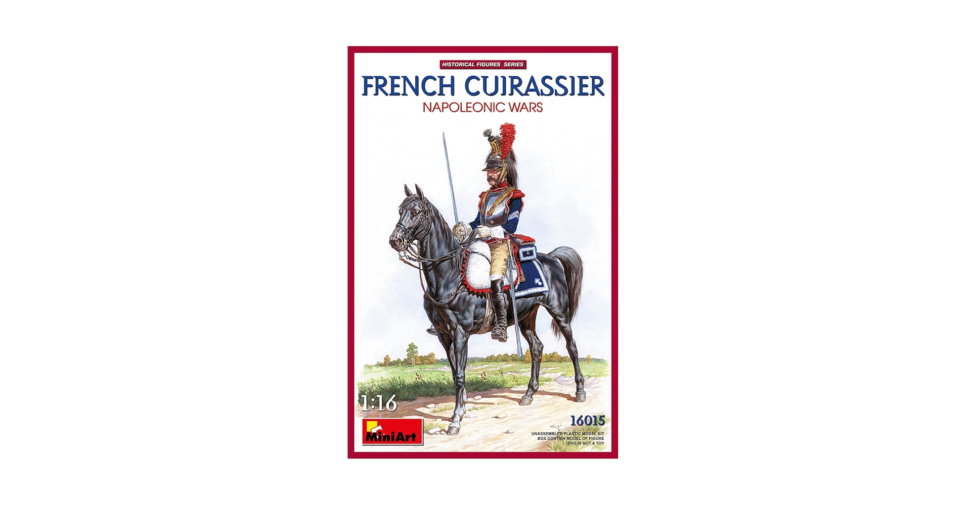 Amazon.com: Mini Art Plastics French Cuirassier - Napoleonic