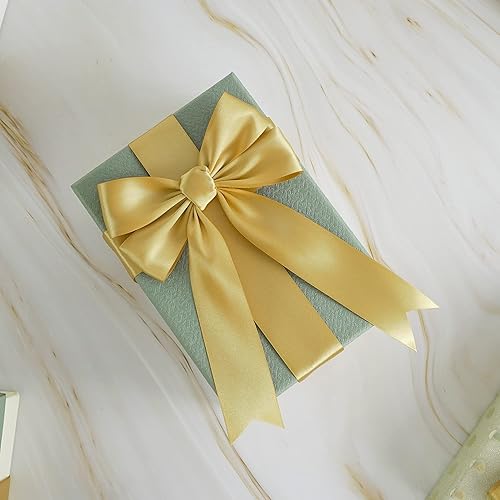 Vista 710 de MEEDEE Orange Satin Ribbon - 1.5 inch Double Faced Satin Ribbon, 50 Yards - Neon Tangerine - For Christmas, Thanksgiving, Halloween, Weddings