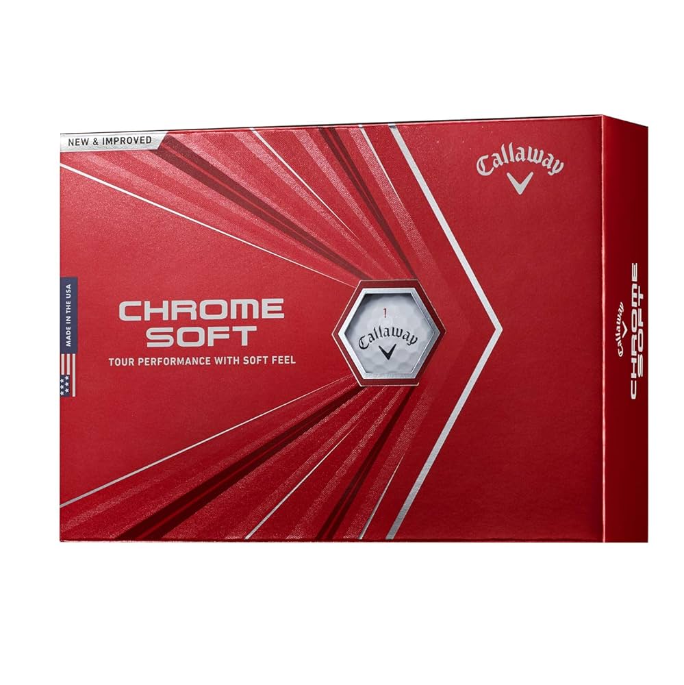 Callaway - 2ダースキャロウェイ(Callaway) クロムソフト 2020年モデル (12 Amazon.co.jp: キャロウェイ (Callaway) ゴルフボール CHROME