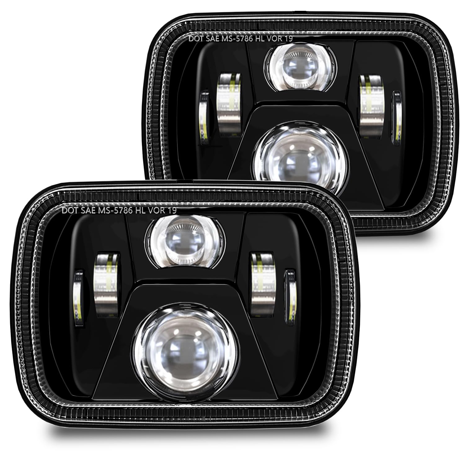 4X4FLSTC 5x7 LED Headlights
