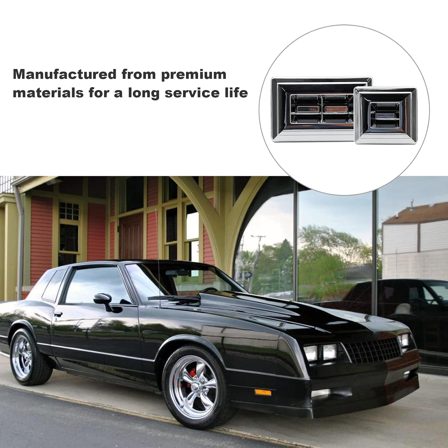 MDEOOSKY 2PCS 20061549 Window Master Switch Replacement for Chevrolet C10/20/30 (1982-1986) S10 (1982-1988) G10/20/30 (1980-1994) Monte Carlo (1982-1988) El Camino (1982-1987)