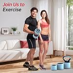PASYOU Ensemble de sonnettes réglables, 4 in1 Poids d'entraînement Ensemble de dumbbells pour la maison de gymnastique Utilisé comme Barbell, Kettlebells, Poussard, Poids Set pour hommes Femmes Équipement de fitness