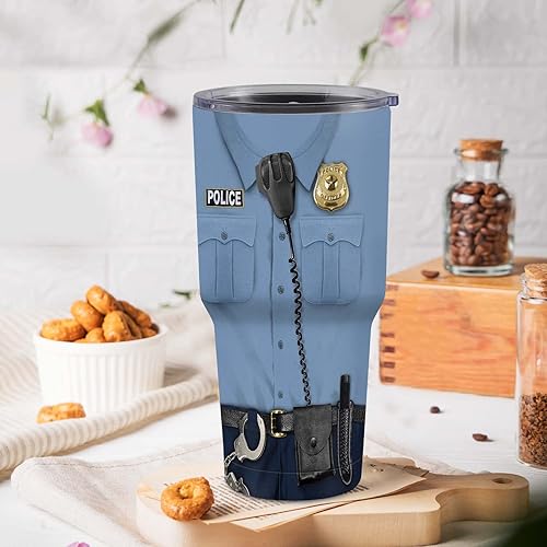 Miniatura 2 de Regalos de oficial de policía, la mejor idea de regalo de cumpleaños de oficial de policía para él, regalos de jubilación de policía, regalo de