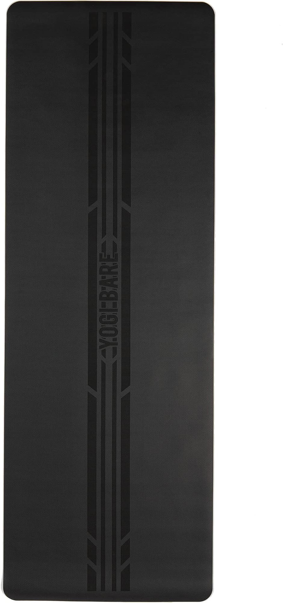 Yogi Bare PAWS X Yoga Mat for Men - Wide, 7 ft Long XL Fitness & Exercise Mat - Extreme Non Slip Grip - ECO Friendly Natural Rubber - Yoga Exercise Equipment & Meditation Accessories - Black