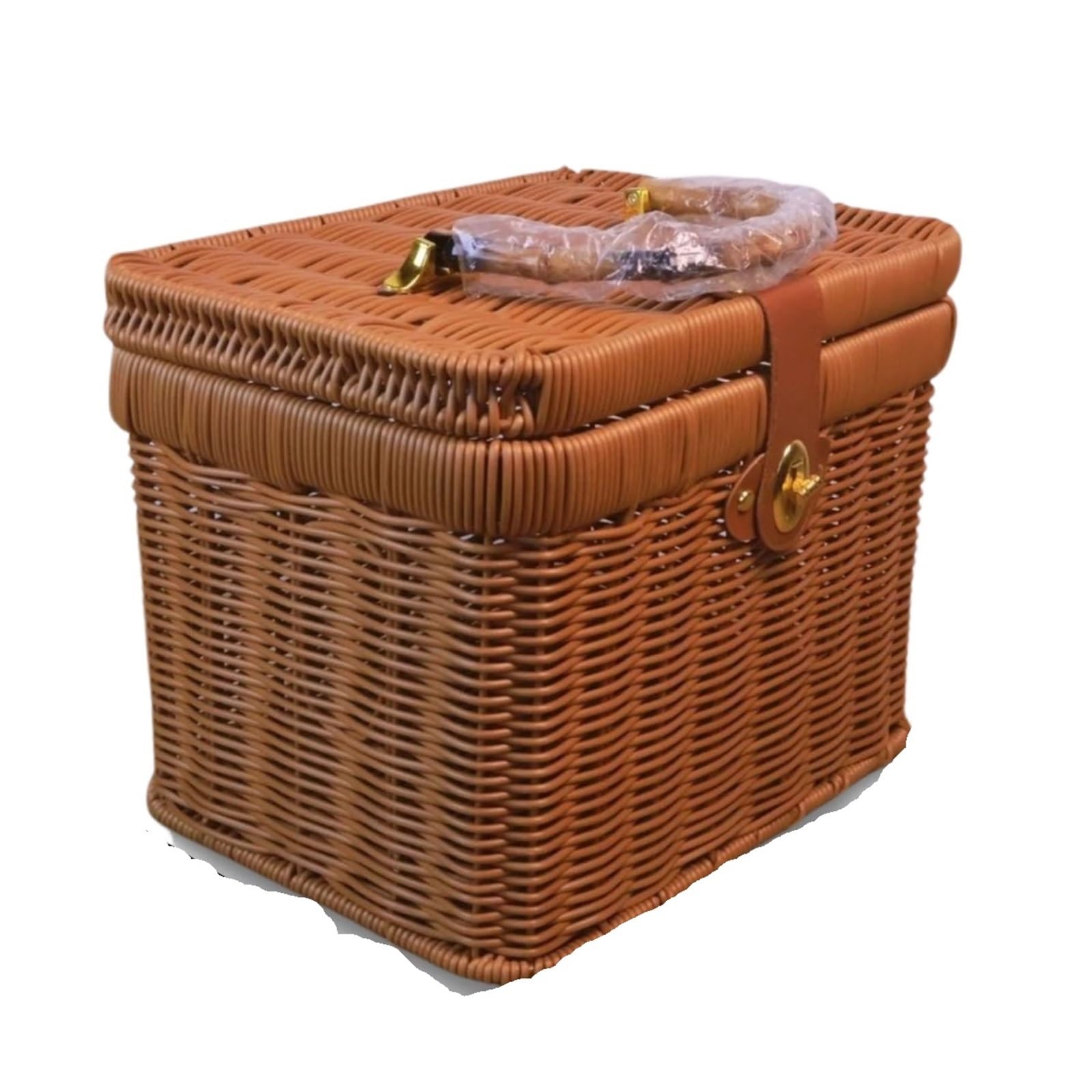 Handwoven Rattan Storage Basket