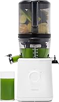 Nama J2 Self-Feeding Cold Press Juicer: Hands-Free Hopper, Max Juice Yield, Zero Waste Masticating Juicer, Easy Clean