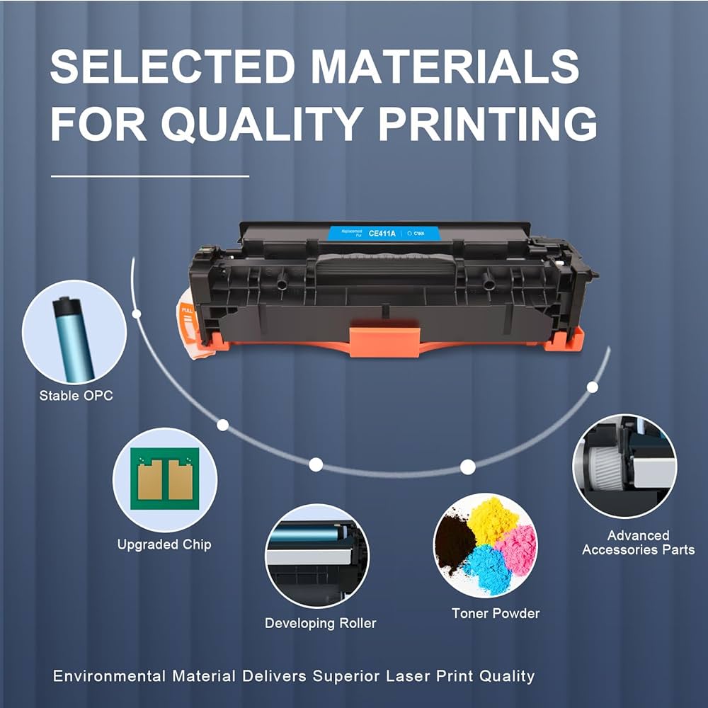 TEINO 305A Toner Cartridge Replacement for HP 305A 305X 312X 312A