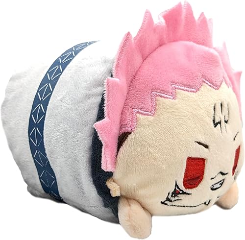 Miniatura 2 de Jujutsu Kaisen - Ryomen Sukuna - Juguete de peluche de 6 pulgadas, coleccionable, suave, con licencia oficial, apilable, anime