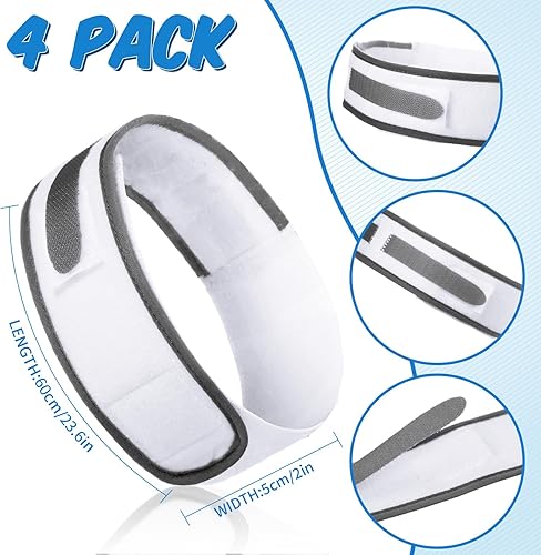 Miniatura 2 de Tondiamo 4 soportes para catéter, bolsa de drenaje de orina, correas de banda para las piernas, bolsa antideslizante para catéter urinario, soporte