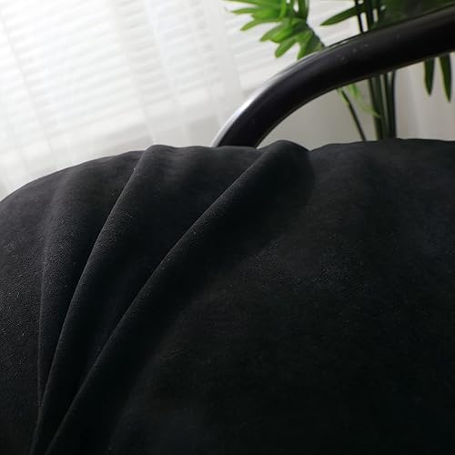 Miniatura 7 de OctoRose Tapicería gruesa y duradera de microgamuza suave tiene un reverso de poliéster telas de coser de 59 pulgadas de ancho, telas de coser