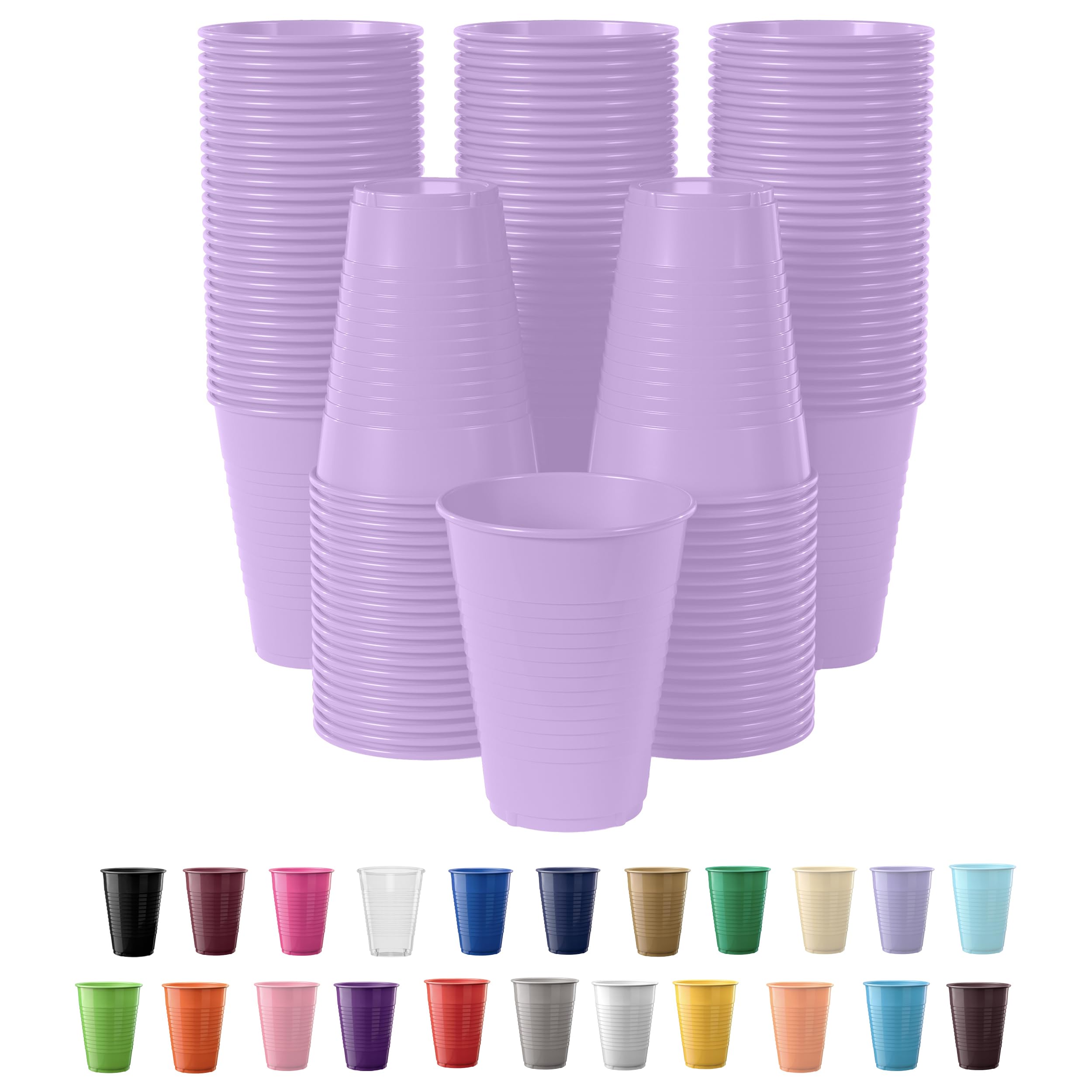 Amazon com: Exquisite Lavender Disposable Plastic Cups 100 Pack 12 Oz Amazon com: Exquisite Lavender Disposable Plastic Cups 100 Pack 12 Oz