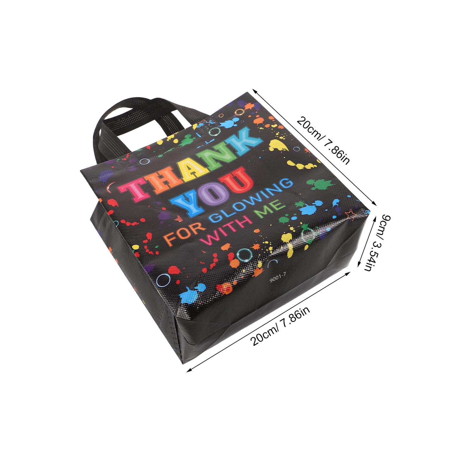 UTHCLO 30 Piezas Bolsas de Regalos de Cumpleaños No Tejidas Bolsas para Envolver Cumpleaños para Fiesta la Piscina
