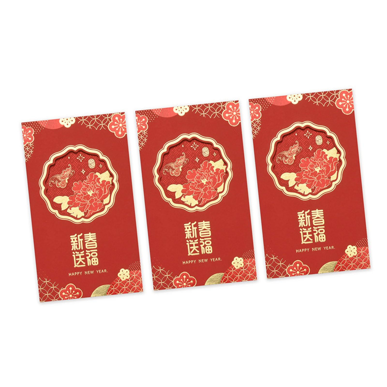 Elnwnnkc Men's New Year Blessings 2025 Year Of The Snake Greeting Card Chinese New Year Card Spring Festival Holiday With Envelope For Wo Chinese New Cards