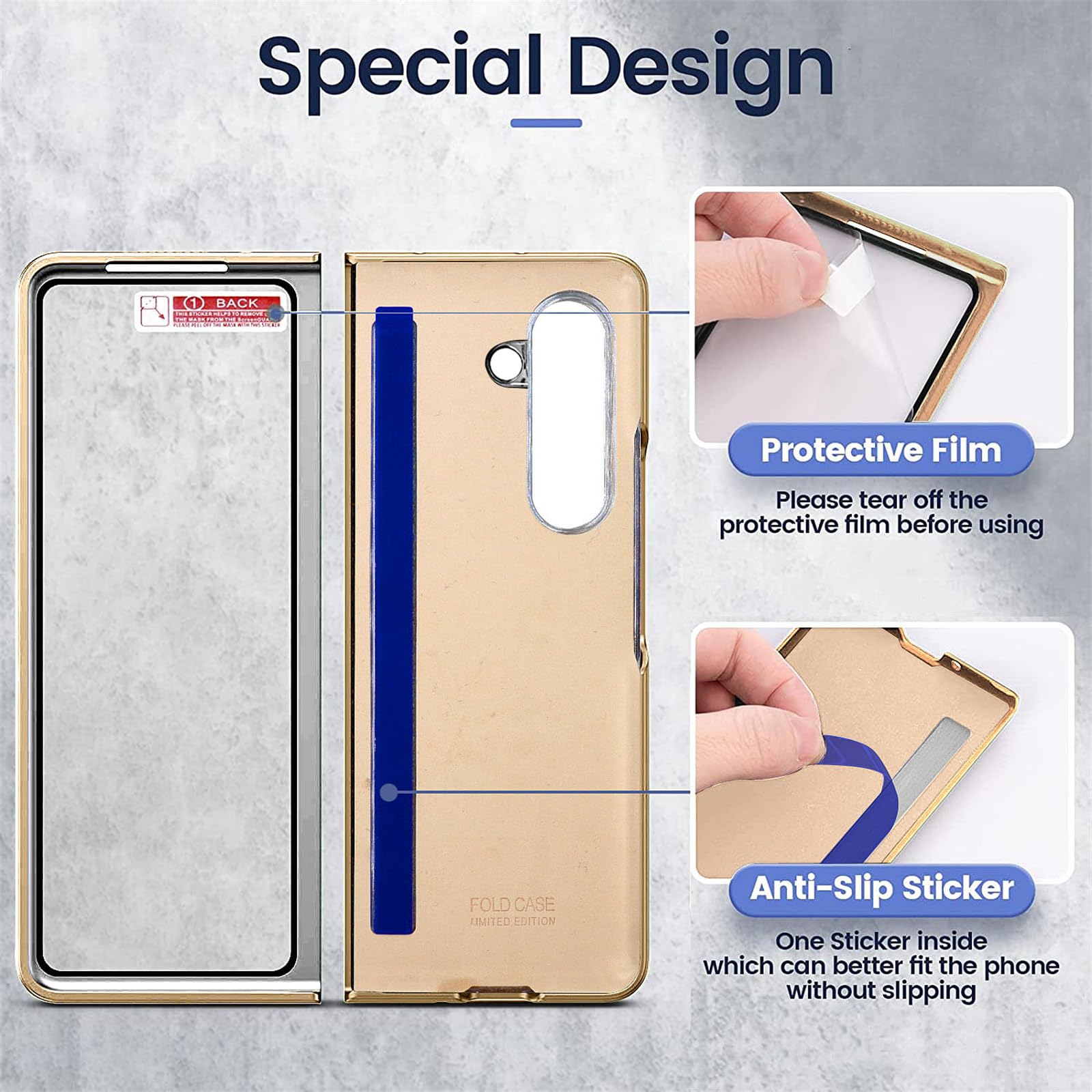 Galaxy Z Fold 5 【ケース・フィルム付】利用制限◯ Amazon.co.jp: Samsung Galaxy Z Fold 5用ケース 折りたたみカバー