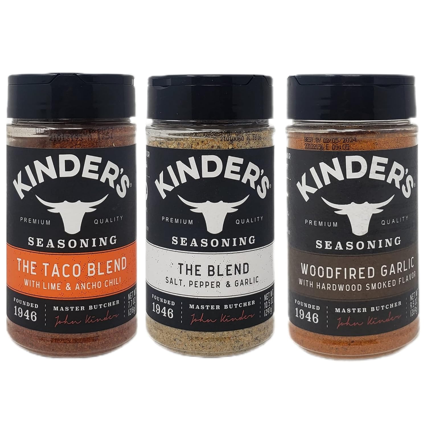 Kinders Premium Quality Seasoning Variety Pack Taco