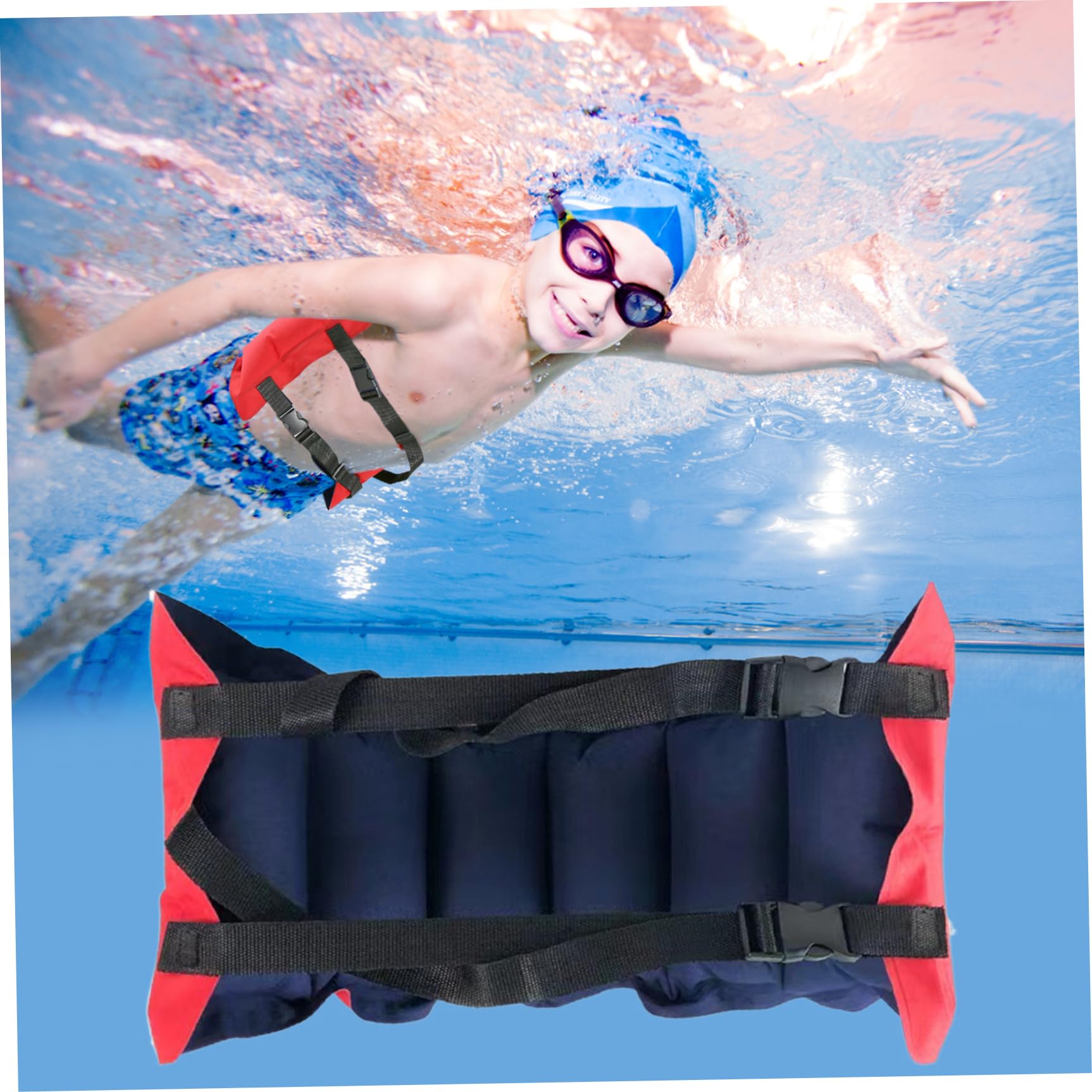 Ceinture De Natation Flotteur De Natation Gonflable Avec