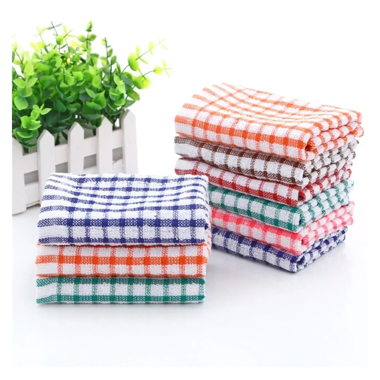 6 paños de Cocina 100% algodón for Limpieza, Ideales for restaurantes y hostelería