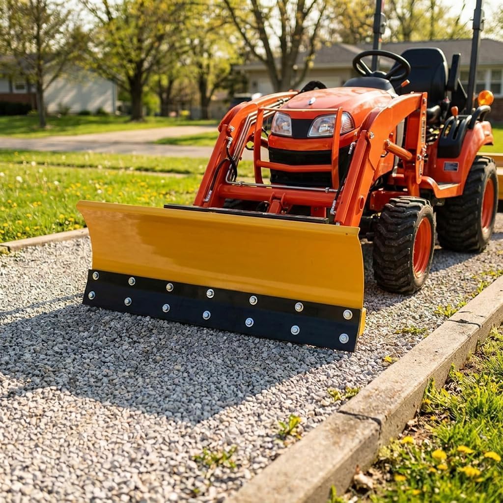 Surface Saver Polyurethane Snow Plow Cutting Edge – Outlasts Rubber 5X – No Surface Damage – Made in USA – Fits Truck ATV UTV Tractor – Holes Not Included – 84" (1"x6")