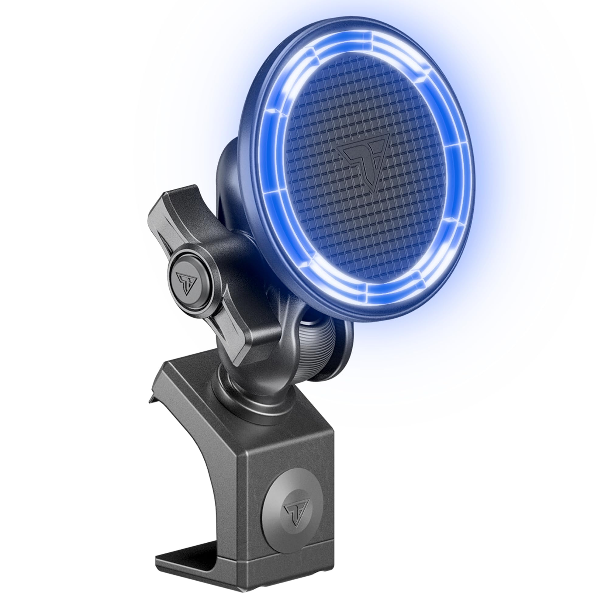 Tackform Link Phone Mount with Top Dash Clip - Compatible with 2021-2025 Ford Bronco | Aluminum | Zero Slip, Anti-Scratch | Compatible with MagSafe | Universal Magnetic Holder | 2