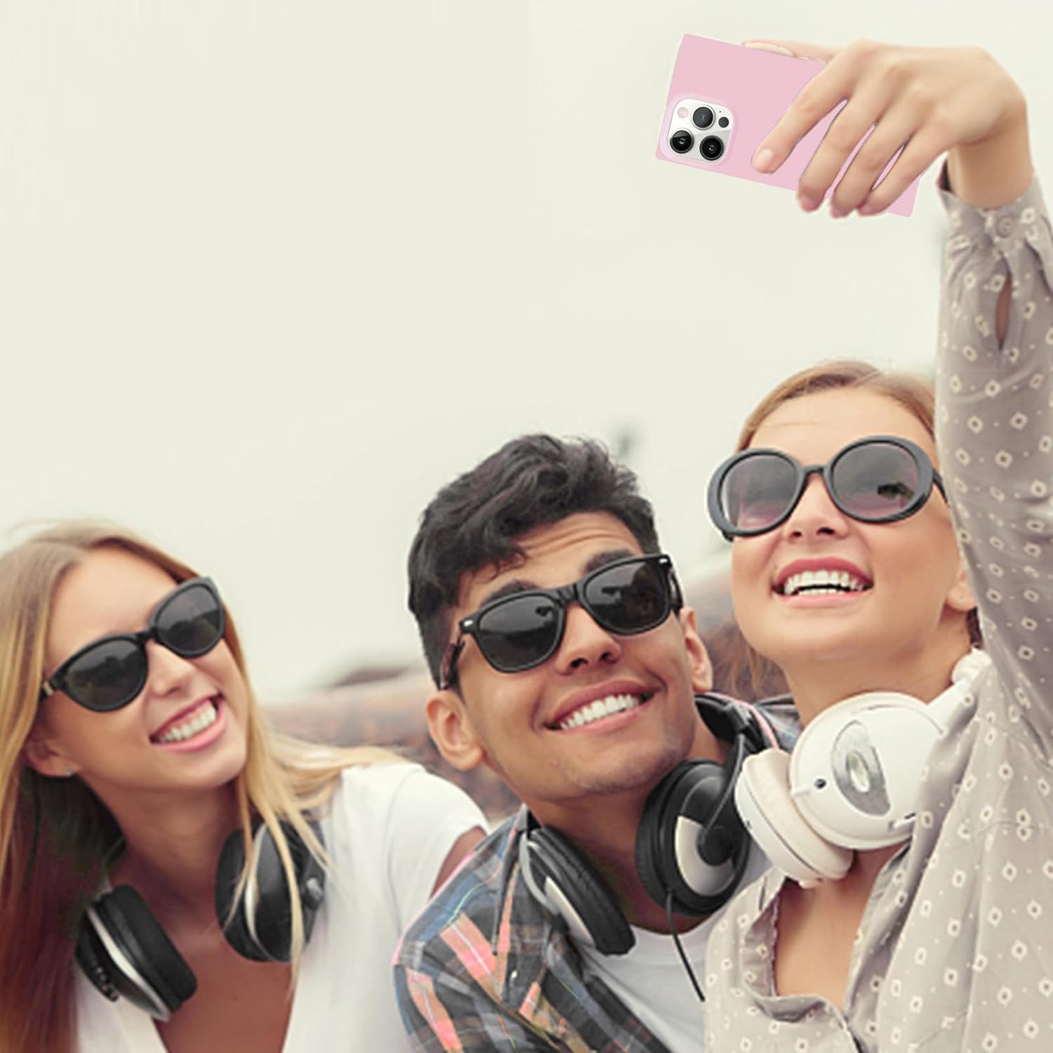 Omorro Compatible with iPhone 16 Pro Max Rectangle Neon Rectangle Phone Case for Women, Neon Bright Fluorescence Luxury Designer Flexible Soft Slim Rubber Bumper Edge Protective Girly Phone Cover - Image 7