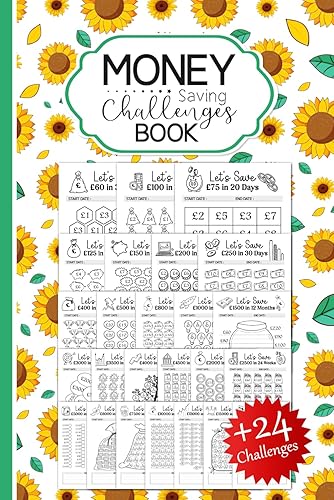 Money Saving Challenge Book: +24 Low Income Savings Challenges from £60 to £15,000 | An Easy and Enjoyable Way to Save