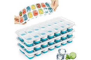 Ice Cube Trays: Revolutionizing Cocktail Crafting with Versatility and Convenience