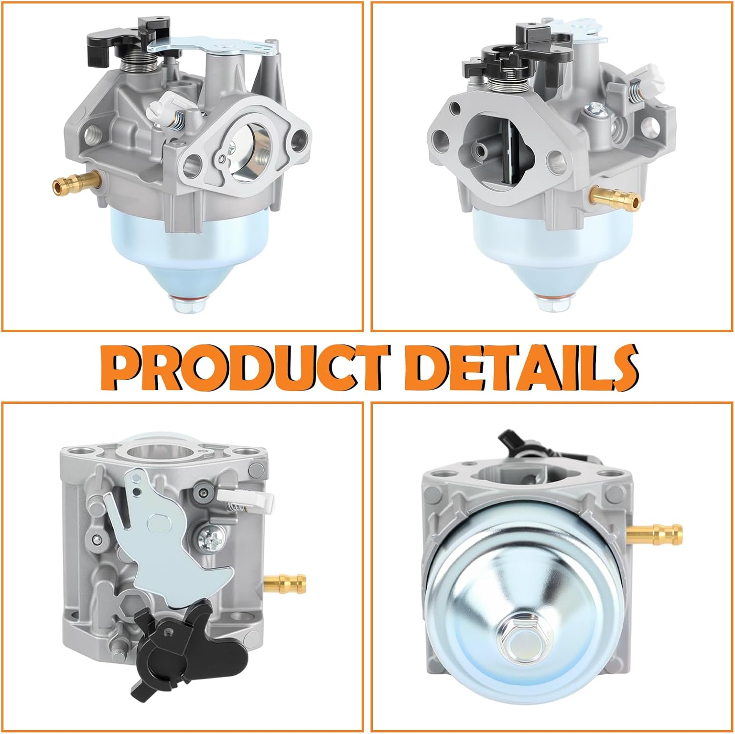 GCV170 Carburetor Compatible with Honda GCV170LA GCV200LA HRN216 HRX217K6 Lawn Mowers Compatible with GCV170LA G5B G5BR S3B Engine with Tune Up Kit