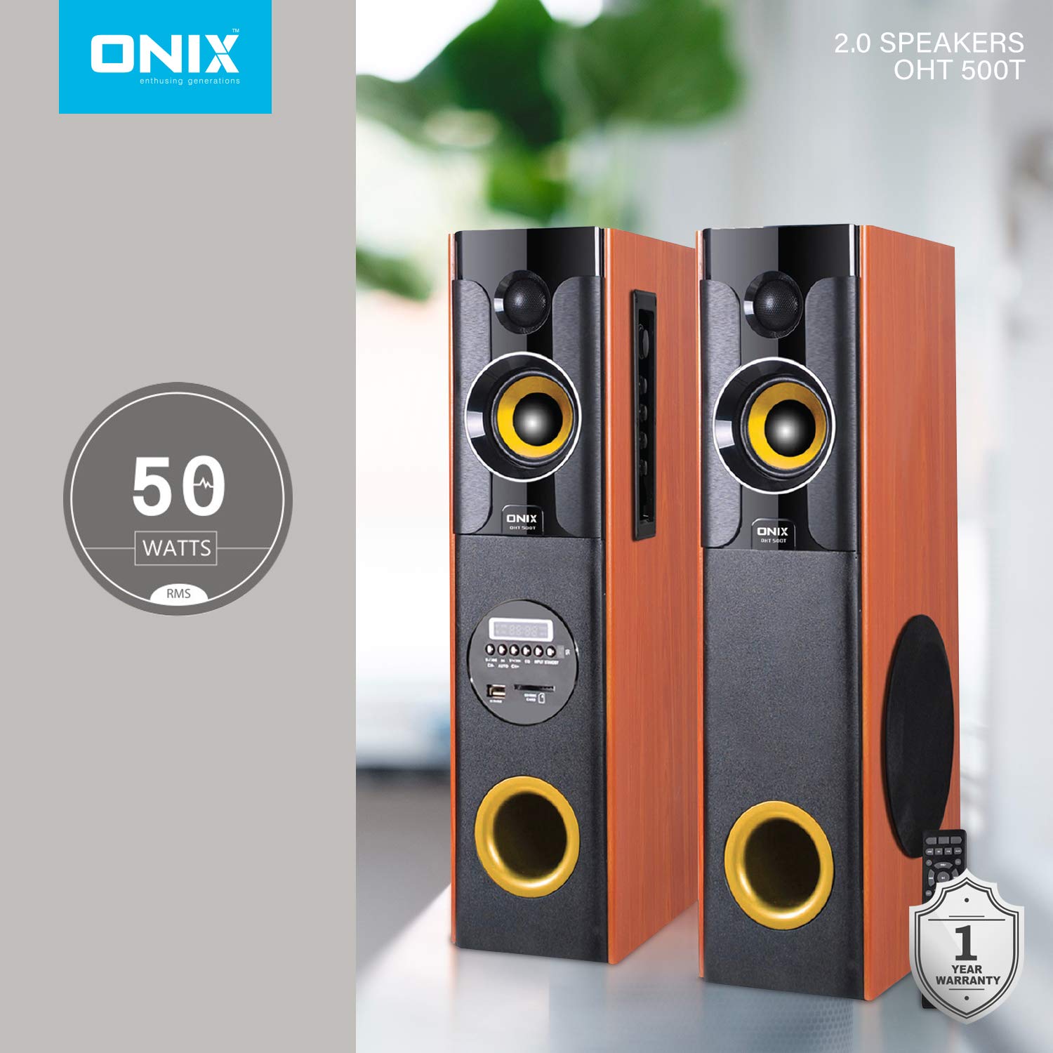 onix tower speakers