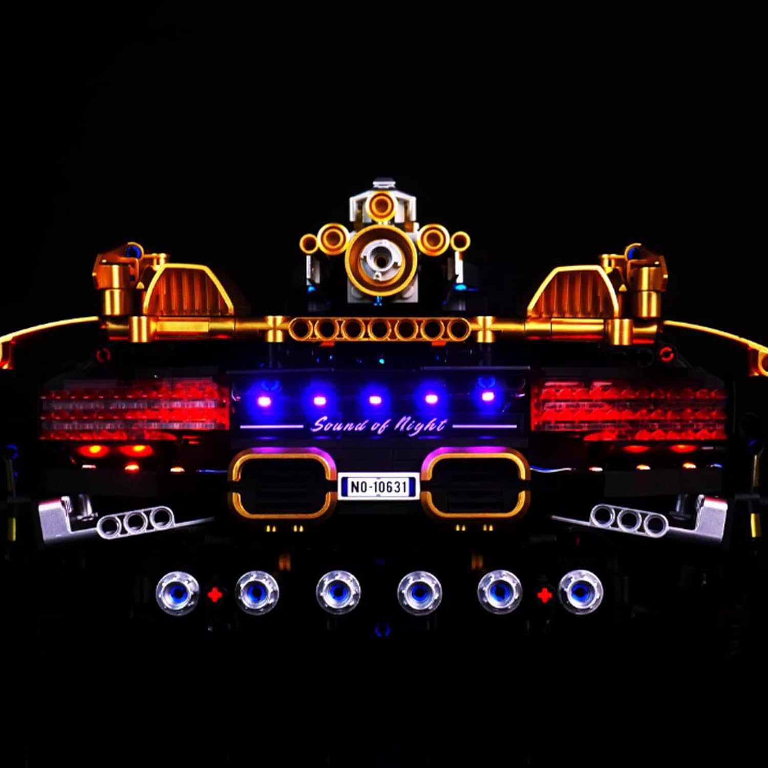 LED Lighting Kit Compatible with Lego 10631 Sports Car Series LED Light Set (Model Kit Not Included - Lighting Components Only)