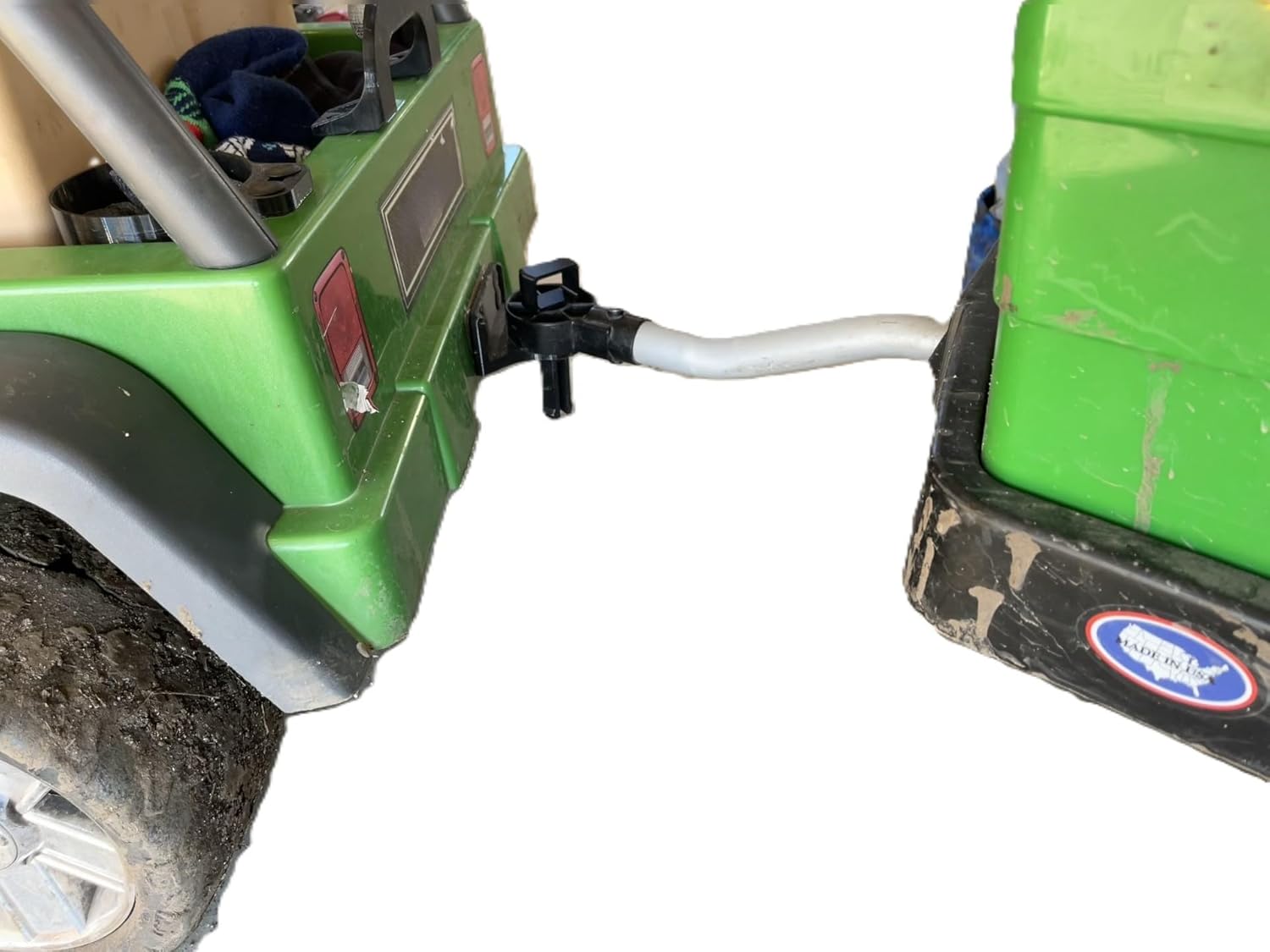 Kids Ride-On Toy Hitch Adapter (3/8" & 1" Combo)