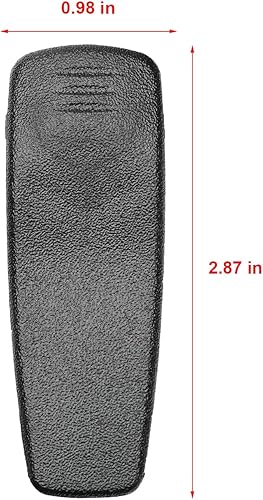 Miniatura 4 de Clip para cinturón compatible con Motorola DP1400 DEP450 PR400 CP200 CP200D CP200XLS CP040 CP140 GP3688 CP150 Walkie Talkie Radio bidireccional