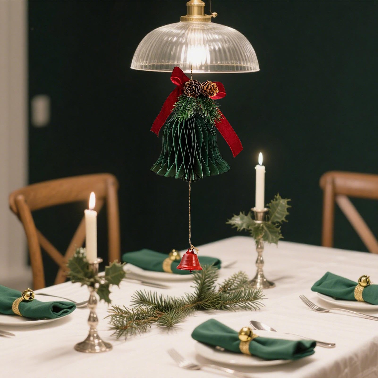 Campane Per Albero Di Natale Campanelli di Carta