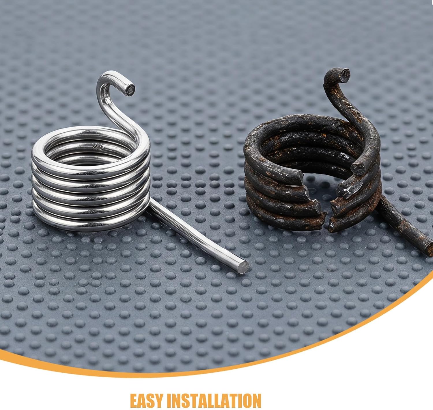 Mop Bucket Spring Replacement Metal Tension Spring 8pcs Stainless Steel Compact and Easy to Store for Commercial Use
