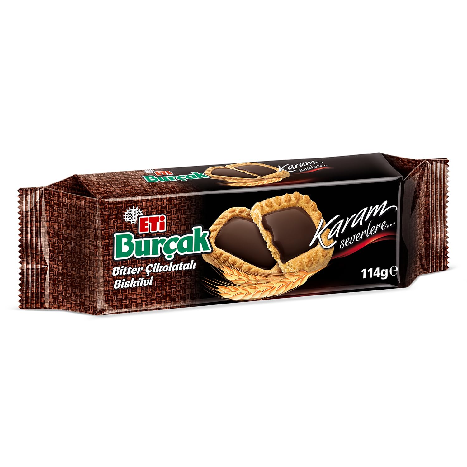 Eti Burçak Bitter Çikolatalı Yulaflı Bisküvi 114 g