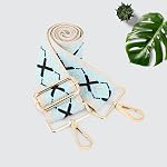 Purse Strap Women's Crossbody Handbags - Purse Straps Replacement Crossbody for Purse, Jacquard Weave Shoulder Strap for Guitar Purse, Camera Bag Purse, Tote Bag, Gift for Her, Blue