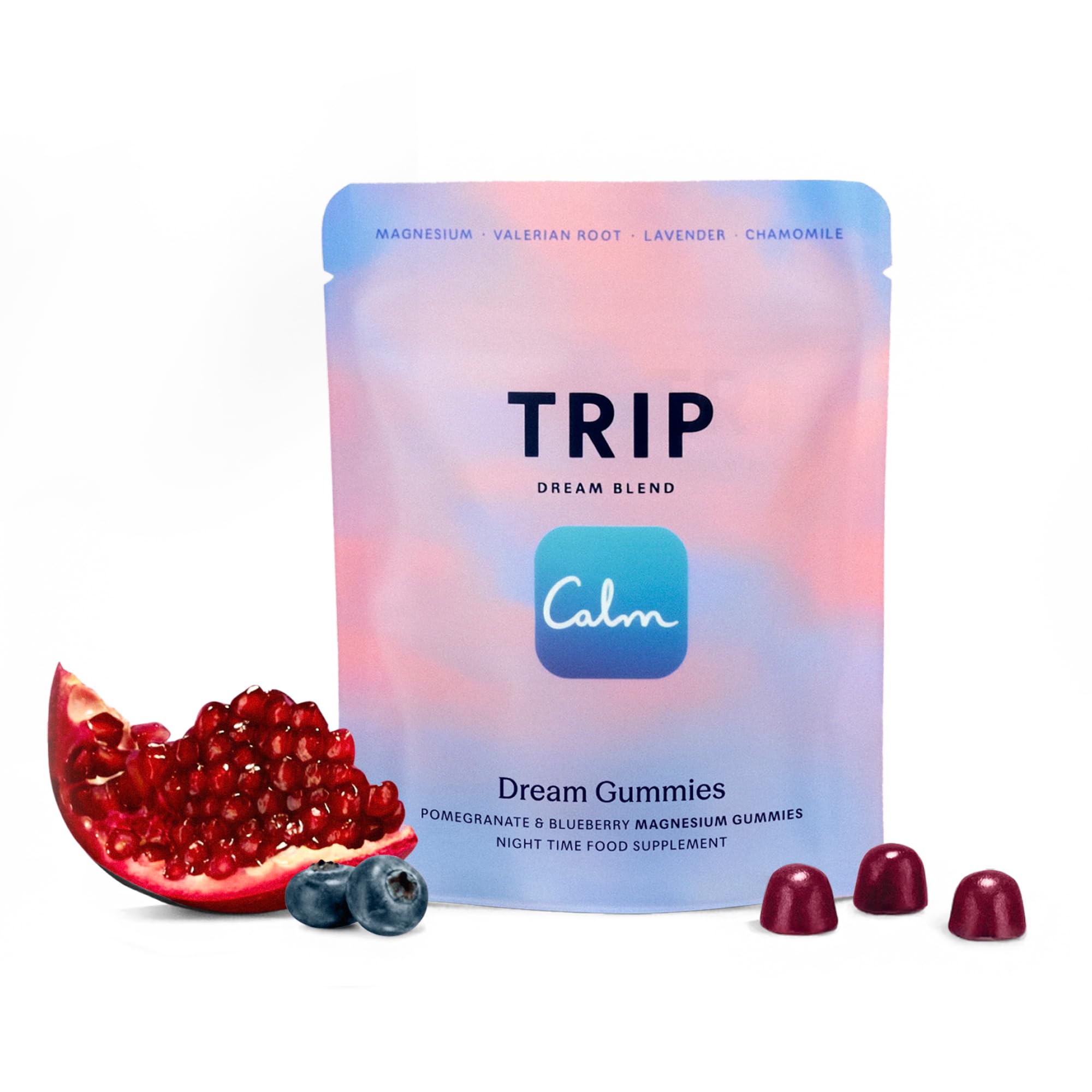 Trip Lavender Dream Sleep Gummies Blueberry 60 Gummies