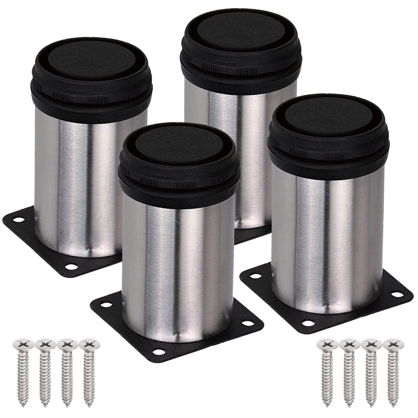 Buy 6 Inch Metal Furniture Legs, Tchosuz 4 Pieces Heavy Duty Metal