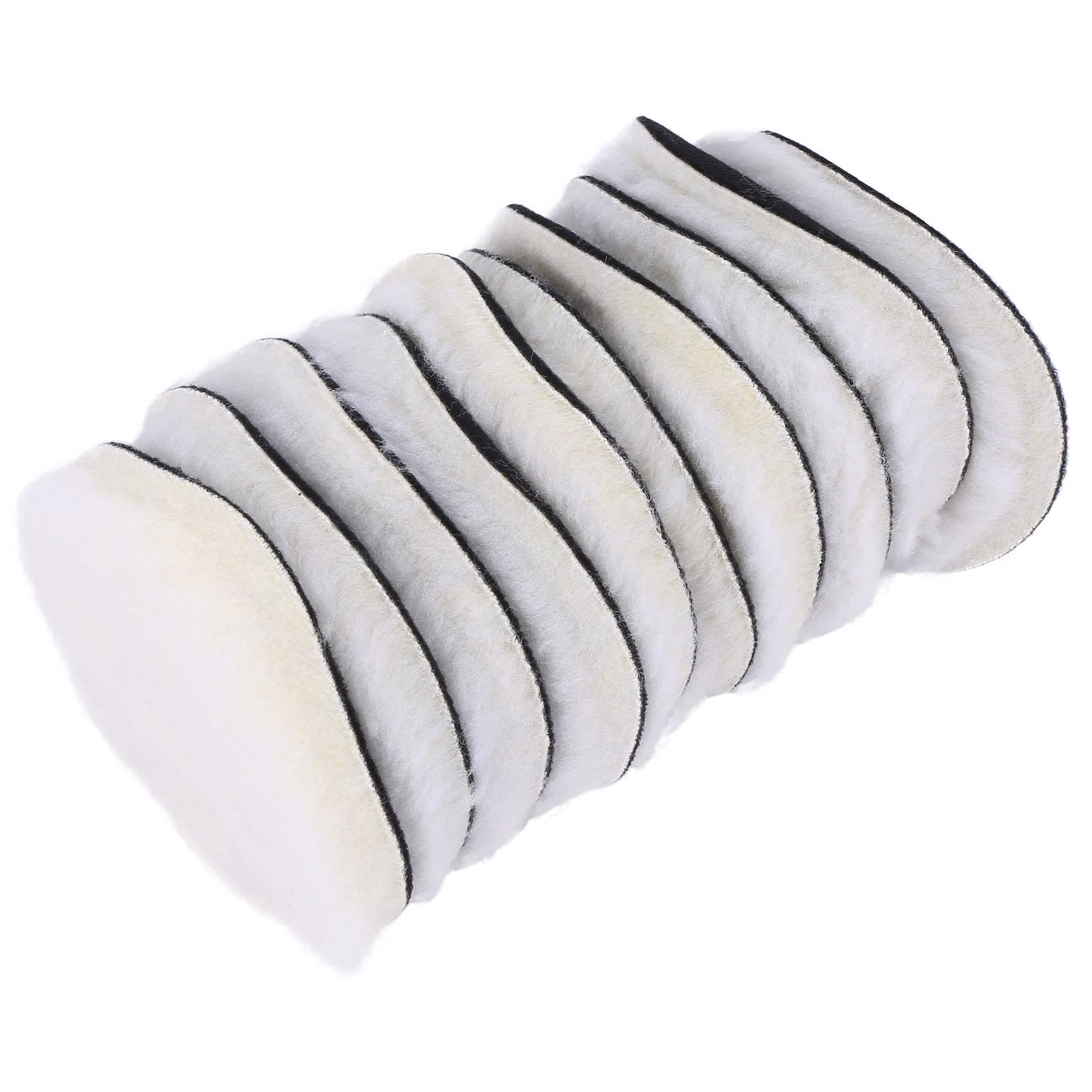 50 Pcs 125 mm Almohadilla de Pulido para Automóviles Pulgada de Pulido de 5 Pulgadas Pulidoras de Lana Pulidor