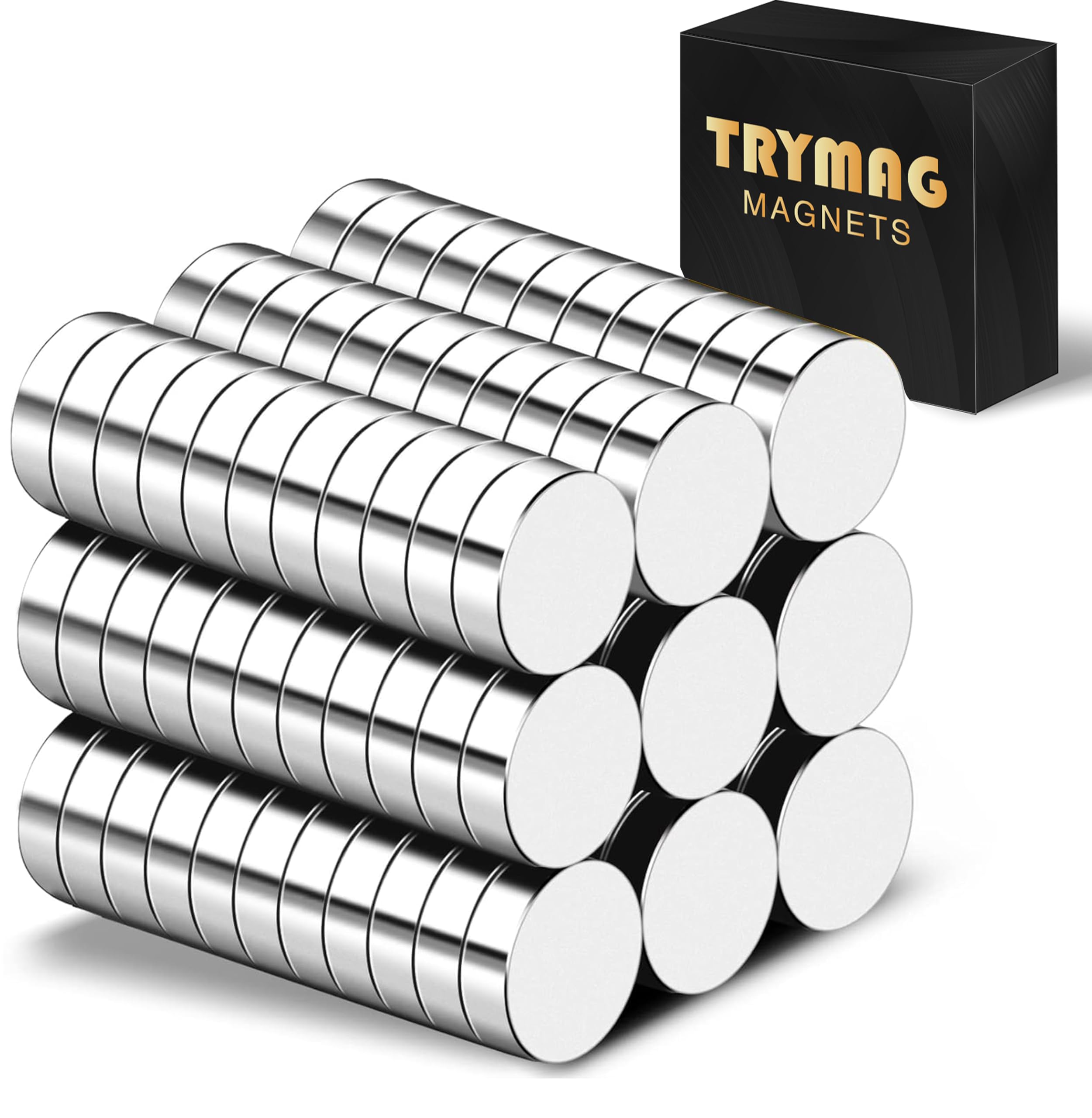 TRYMAG 660Pcs Small Magnets, 3 Different Sizes Neodymium Magnet — Amazon image 10