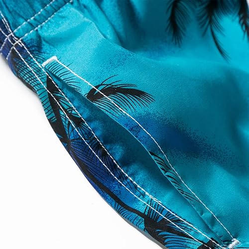 Miniatura 7 de Yuzhih Pantalones cortos de gran tamaño para hombre, cintura elástica, pantalones ajustados con cordón, pantalones cortos casuales de playa al aire