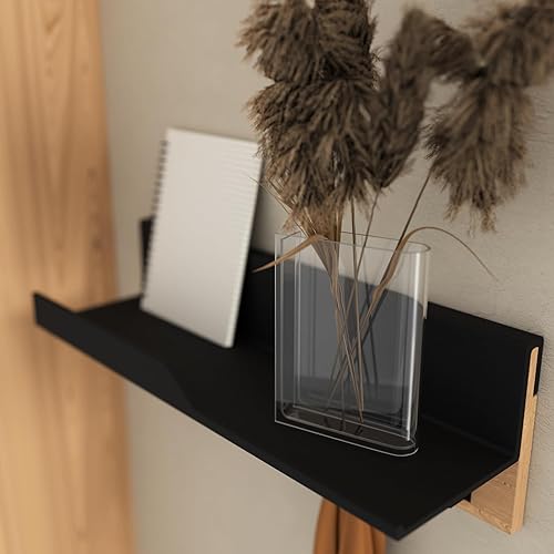 Miniatura 4 de Paquete de 2 jarrones transparentes de 8 pulgadas para flores, decoración de habitación, jarrón acrílico artístico y decorativo (transparente)