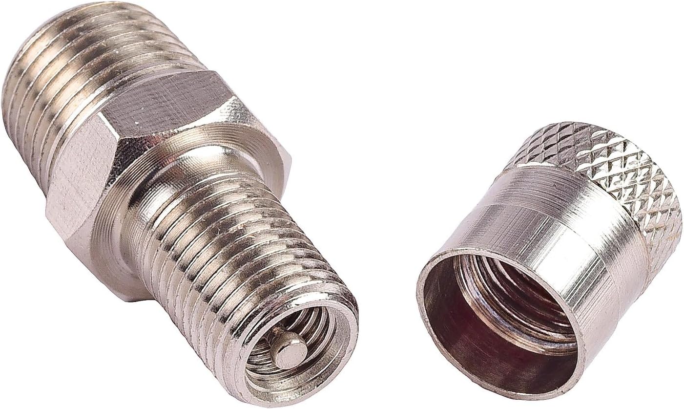 JEGS 126009 Schrader Valve Adapter Male 1/8 in. NPT to Schrader Valve Cap Includ
