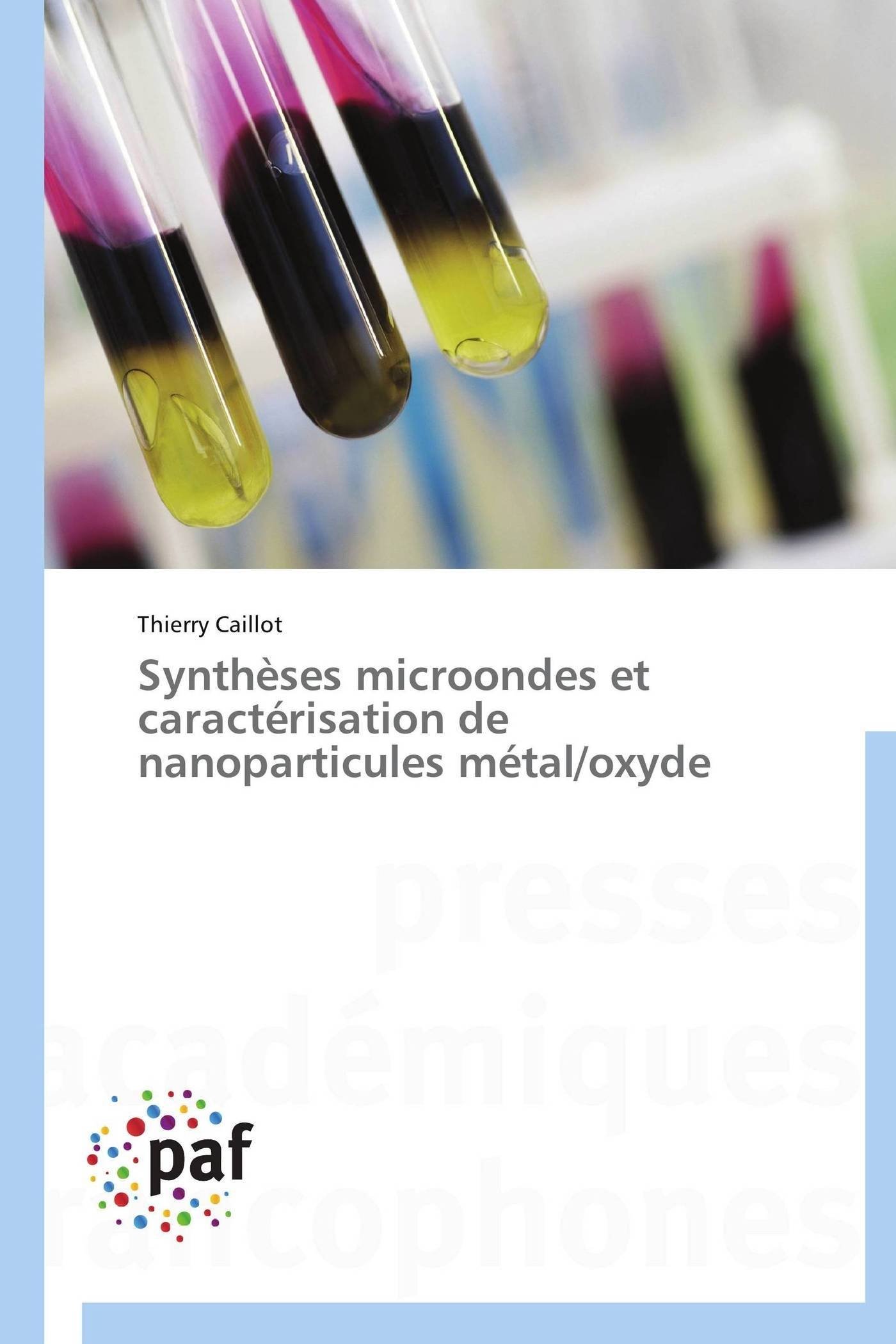Synthèses microondes et caractérisation de nanoparticules métal/oxyde (Omn.Pres.Franc.)