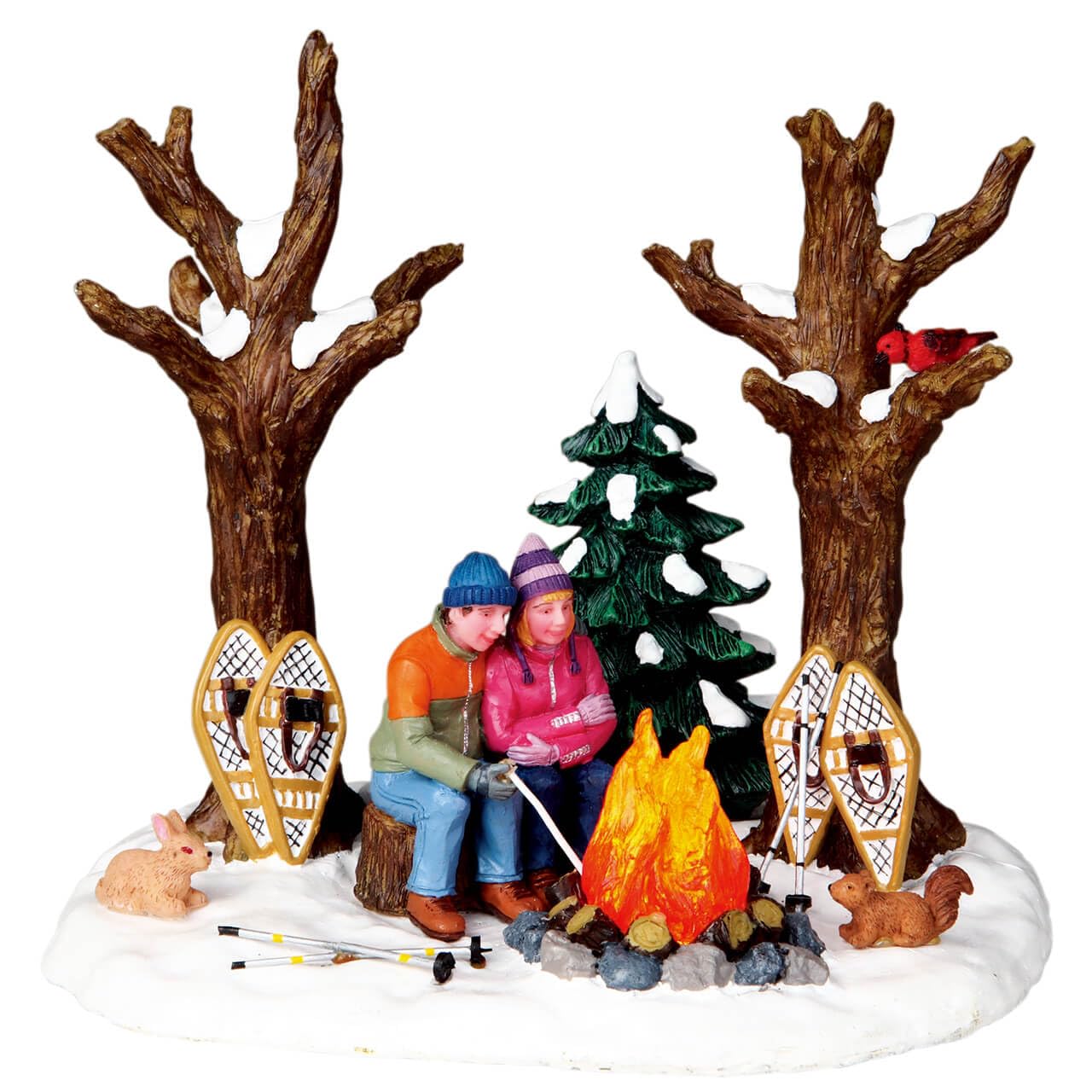 Lemax Staying Warm soluciona huecos vacíos en maquetas navideñas con fuego realista led