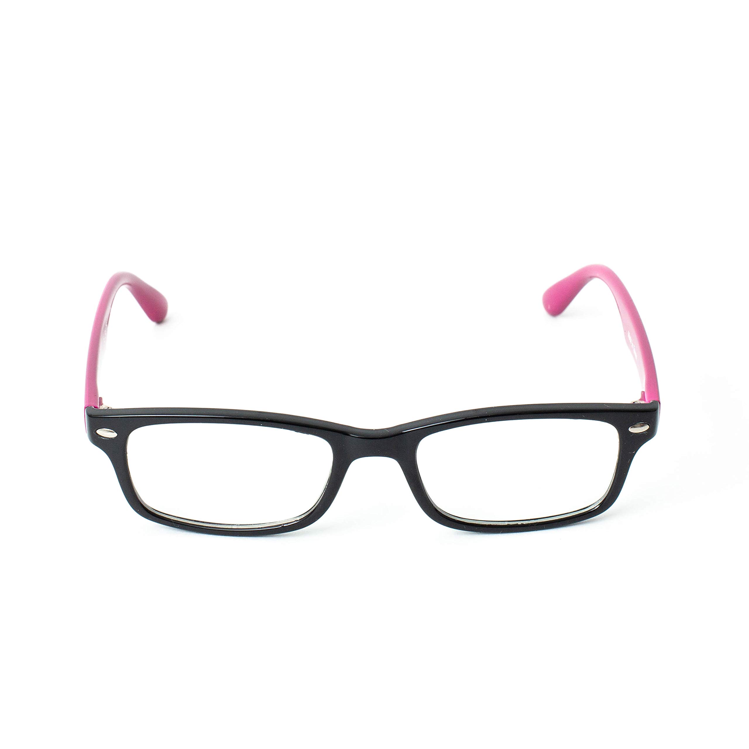 HornetTek B076-BR Computer & Gaming Glasses with Blue Light Blocking Protection & UV Filter Eyewear Light Weight Frame Crystal Lens
