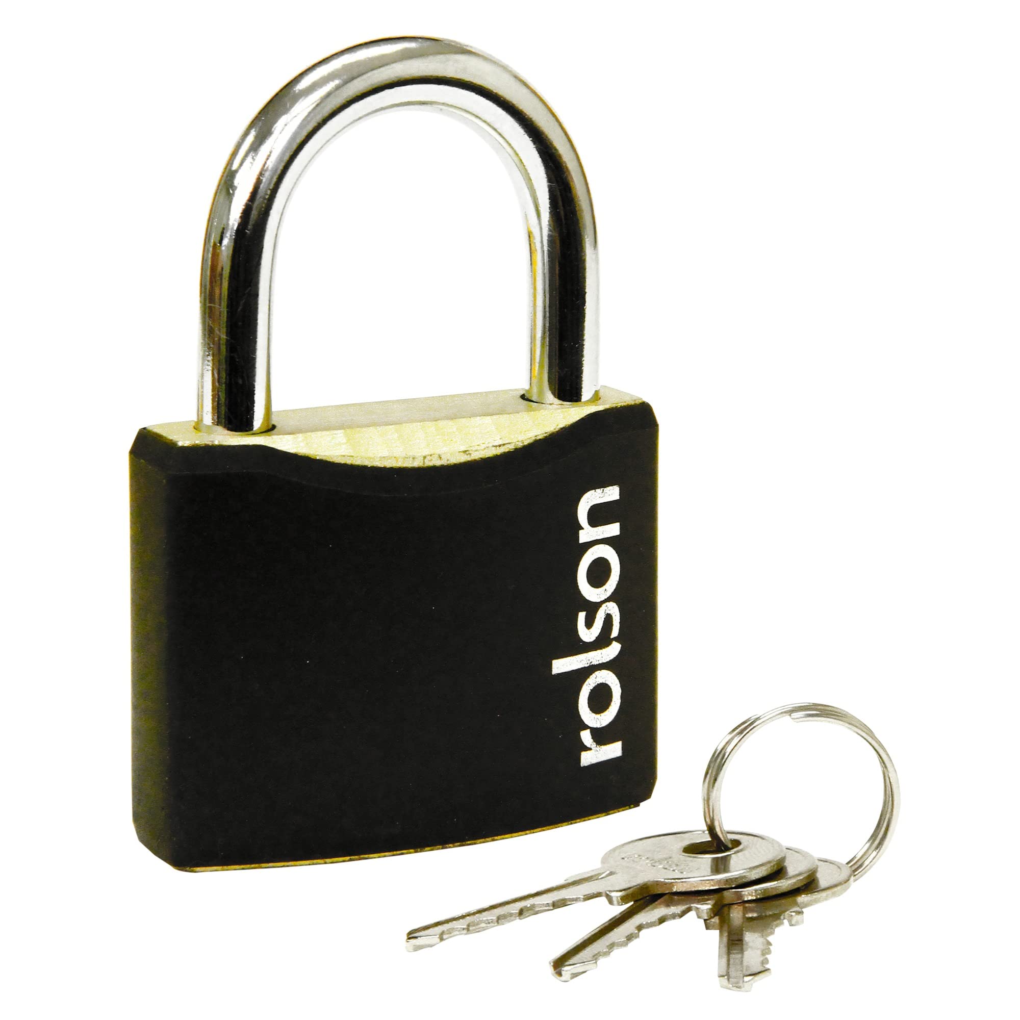 Rolson Black 66409 60 Mm Iron Padlock