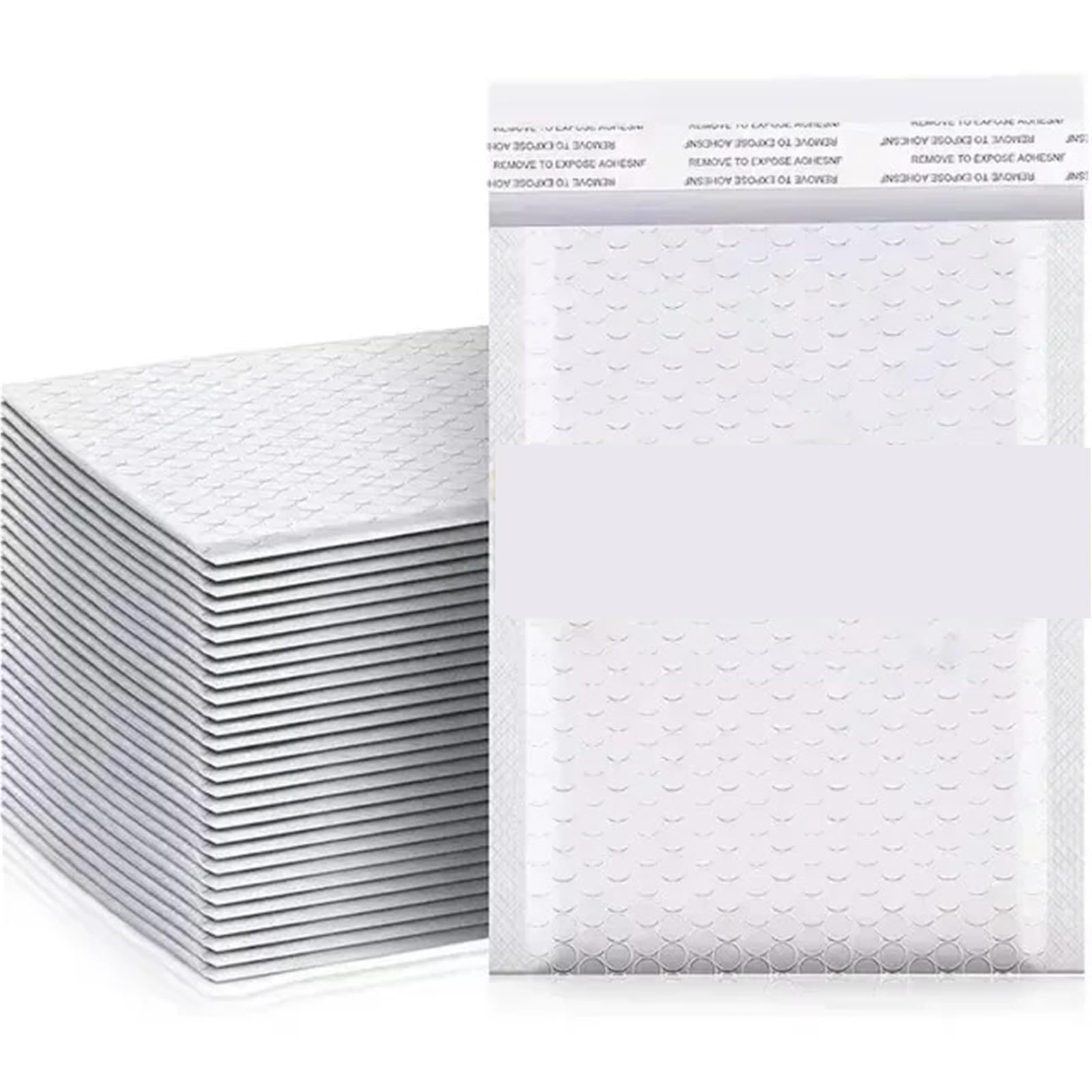 Self Sealing Bubble Cushion 100/10PCS Bubble Envelopes Bag Waterproof Foam Mailers Shipping Envelope Bags Plastic Self Seal Packaging Organizer(50PCS,11x11cm)