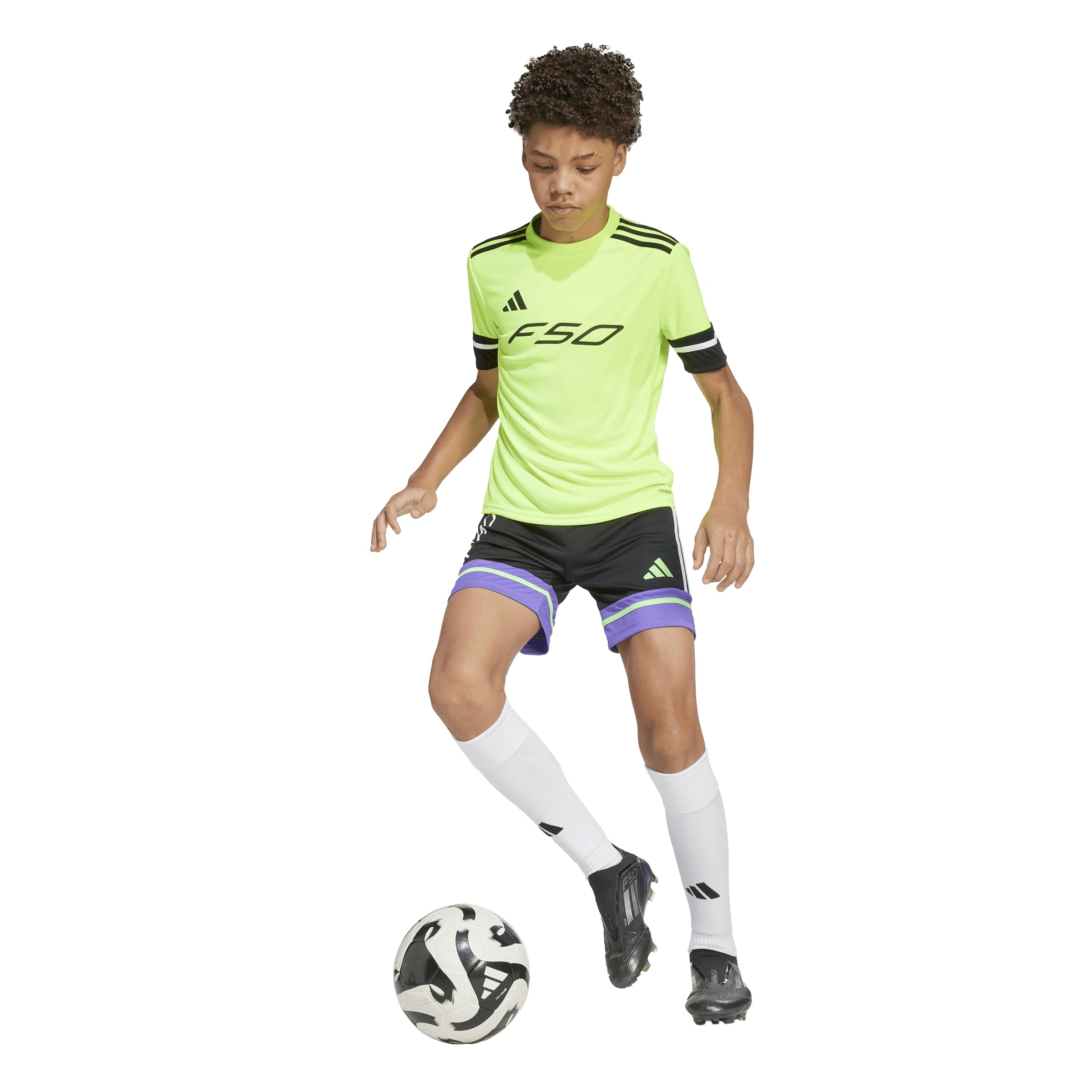 adidas Unisex niños F50 Jersey Short Sleeve Kids